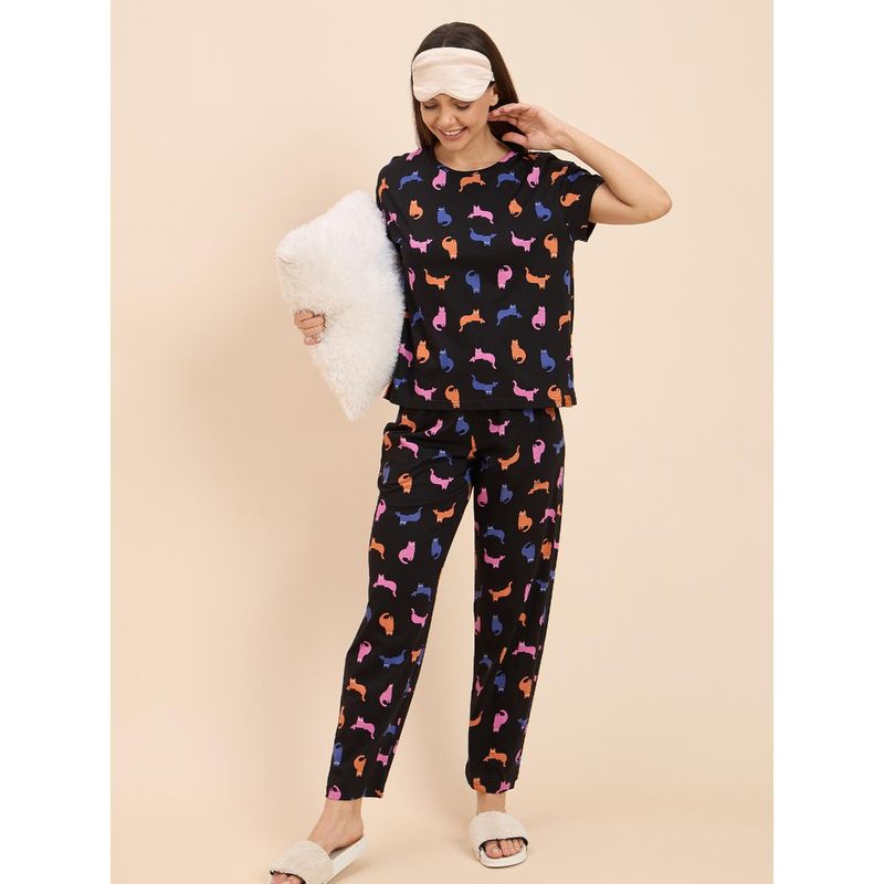 Sweet Dreams Pawprint T-Shirt & Pyjama (Set of 2) (2XL)