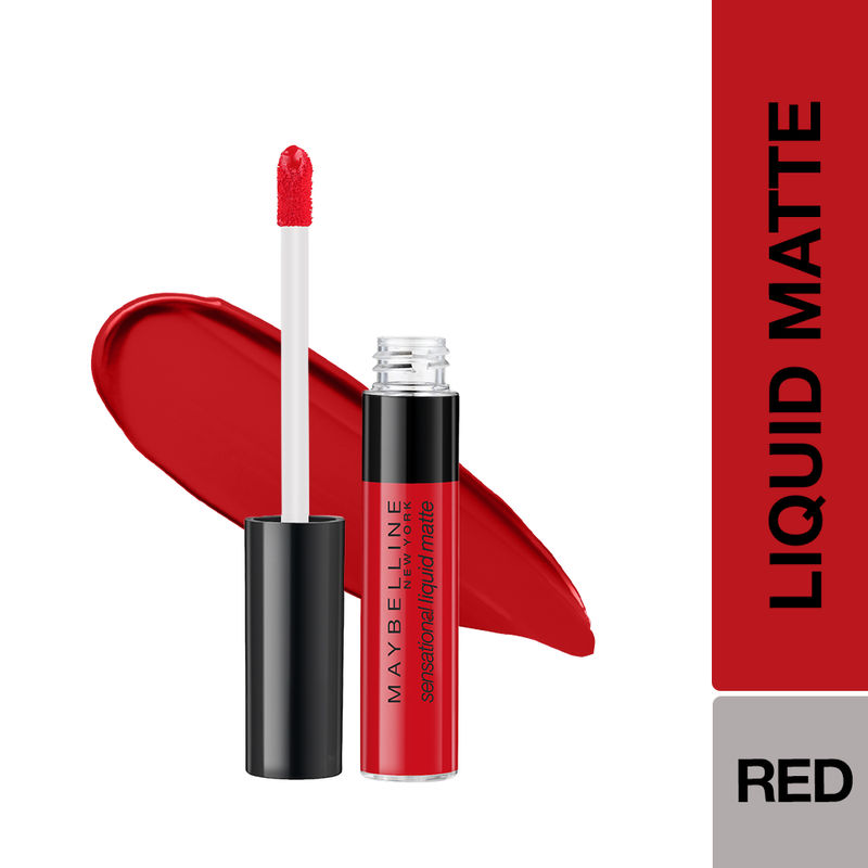 Maybelline New York Sensational Liquid Matte Lipstick - 01 To The Fullest