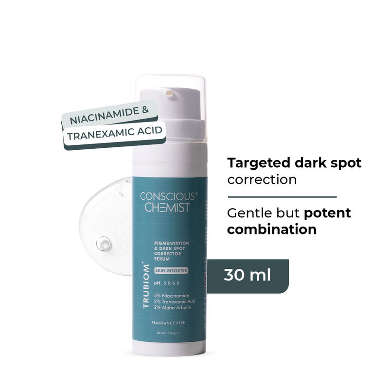 Conscious Chemist Trubiom 5% Niacinamide Serum + 2% Tranexamic Acid + 2% Alpha Arbutin Fragrance Free