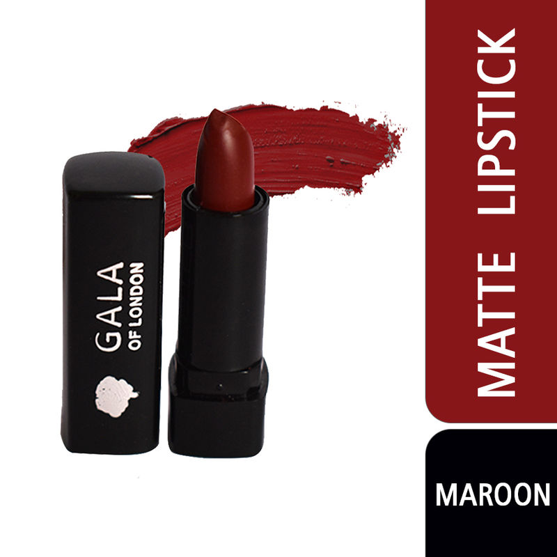 Gala of London Mini Matte Lipstick - Maroon