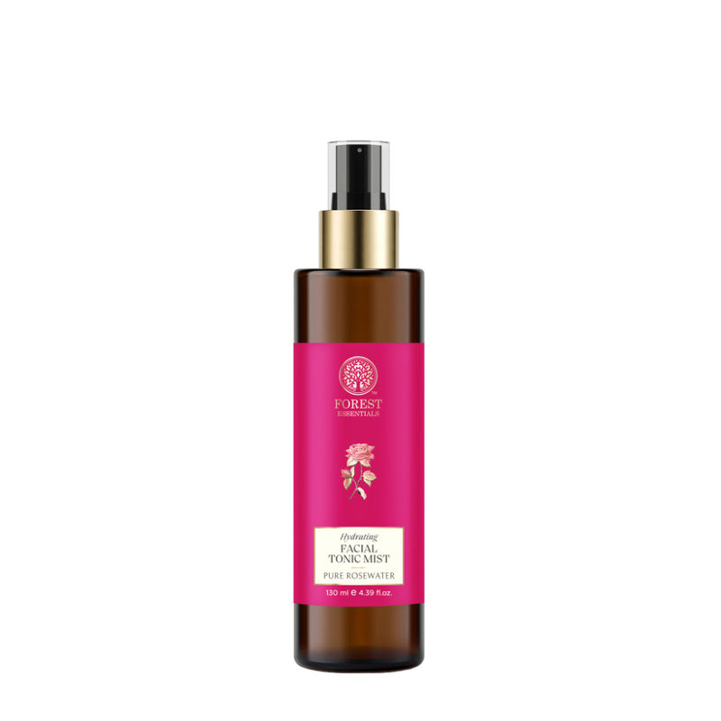 Forest Essentials Facial Tonic Mist with Pure Rosewater - Toner - Hydrates & Minimises Pores