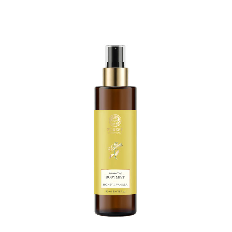 Forest Essentials Body Mist Honey Vanilla - Long Lasting & Intense, Vanilla Body Mist