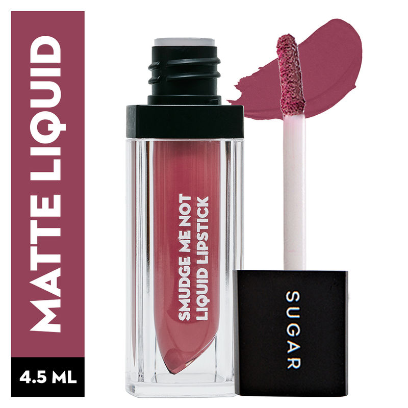 SUGAR Smudge Me Not Liquid Lipstick - 09 Suave Mauve (Mauve)