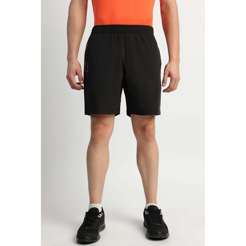Reebok Men Solid Jet Black Shorts (XS)
