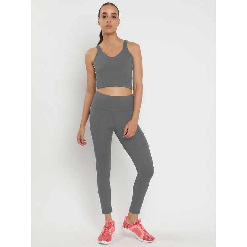 Wear Jukebox Zen Bra and Leggings High-Rise 25 Grey (Set of 2) (S)