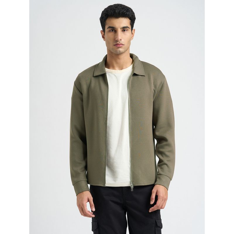 SELECTED HOMME Viscose Blend Full Zip Sweat Jacket (XL)