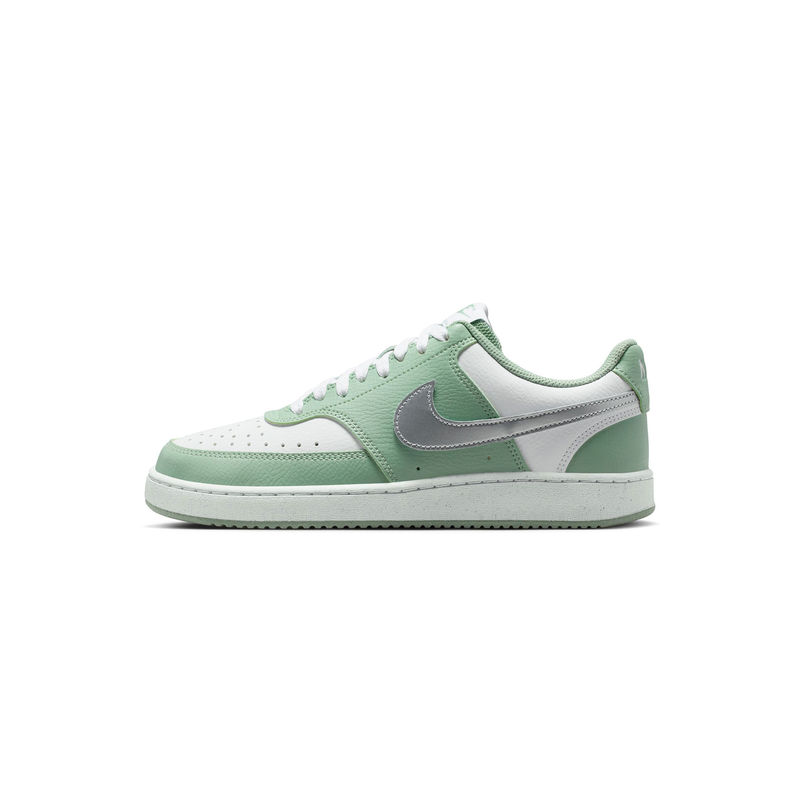 Nike W Court Vision Lo Nn Women Green Basketball Shoes (UK 9)