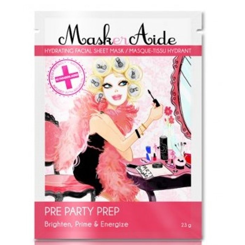 MaskerAide Pre-Party Prep Facial Sheet Mask
