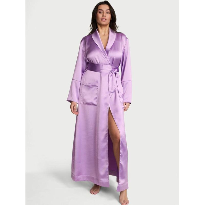 Victoria's Secret Luxe Satin Long Robe Wraps Gowns (XS/S)