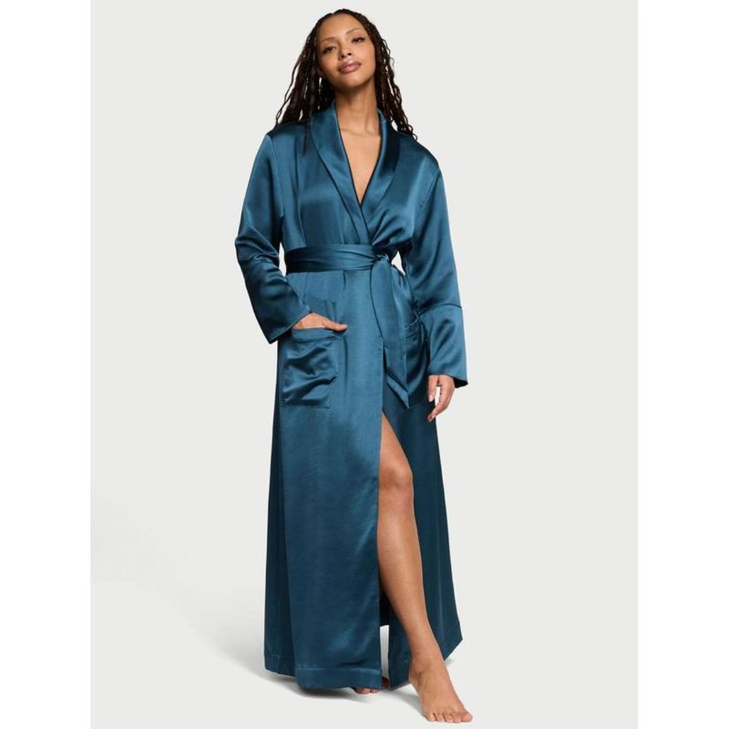 Victoria's Secret Luxe Satin Long Robe Wraps Gowns (XS/S)