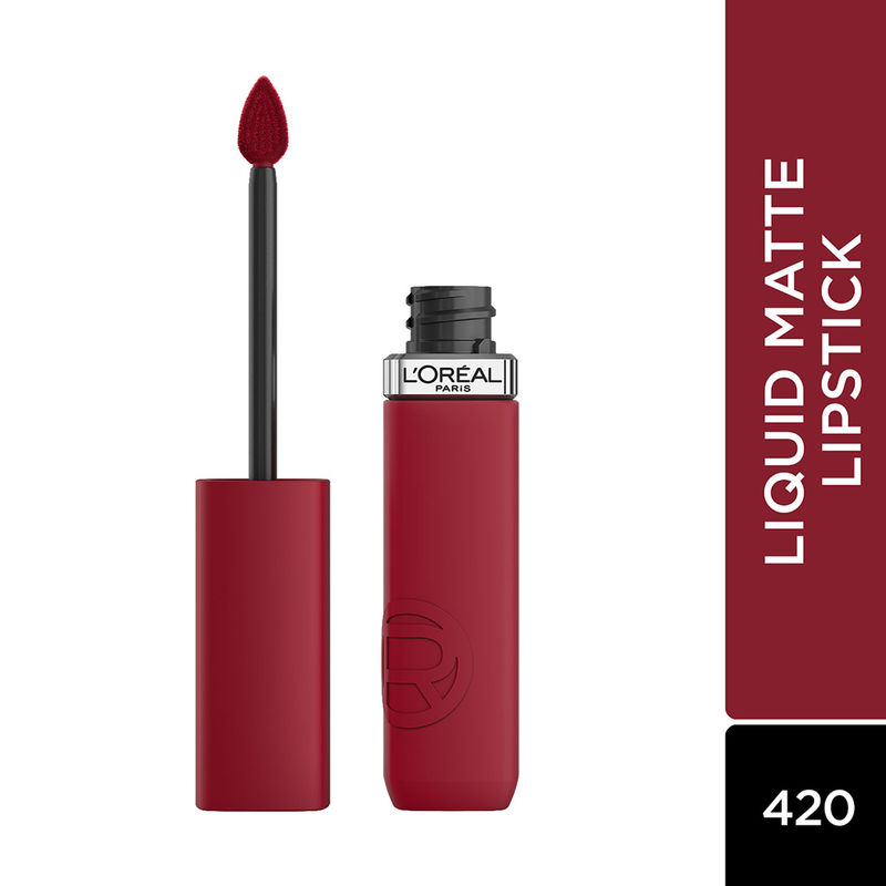 L'Oreal Paris Infallible Matte Resistance Liquid Lipstick - 420 Le Rouge Paris