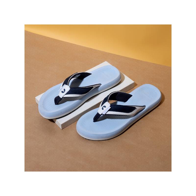 Chupps Women Lite Flexible Comfort Sliders - Light Blue (UK 6)