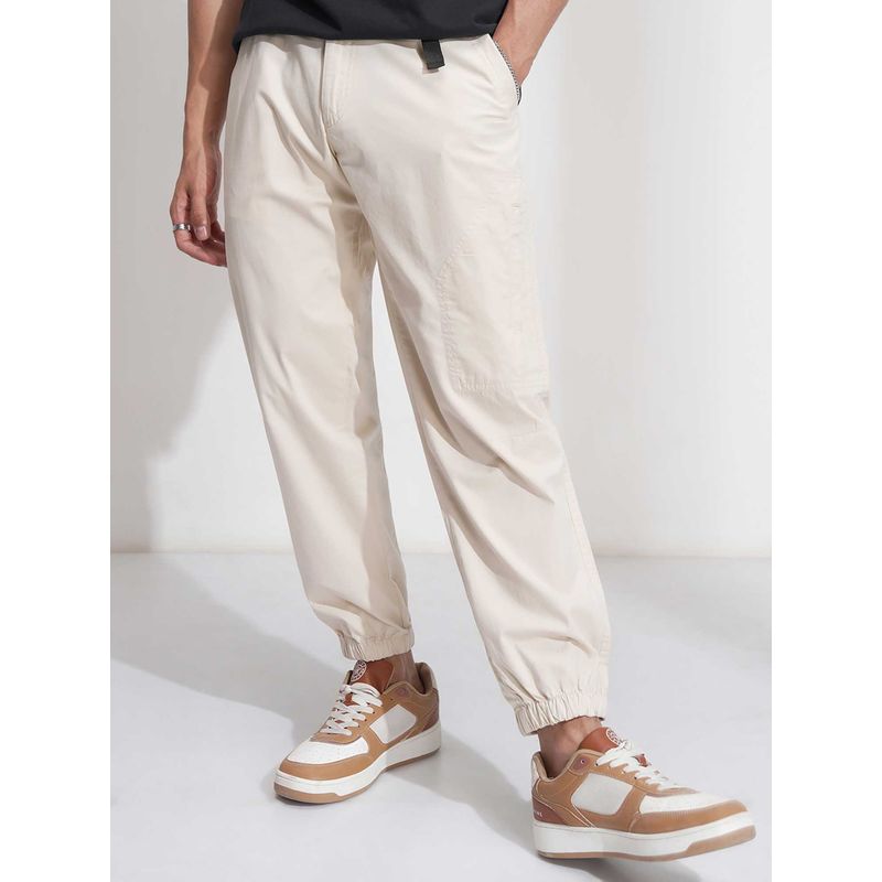 HIGHLANDER Men Comfort Regular Fit Cotton Joggers (30)