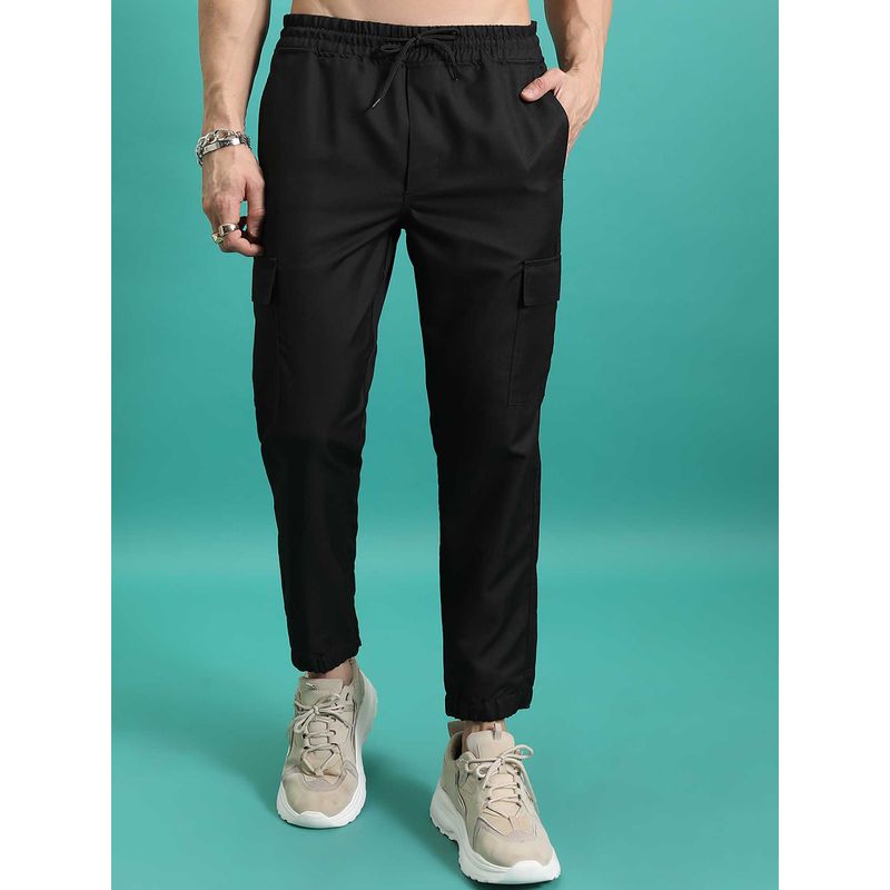 HIGHLANDER Men Black Joggers (30)