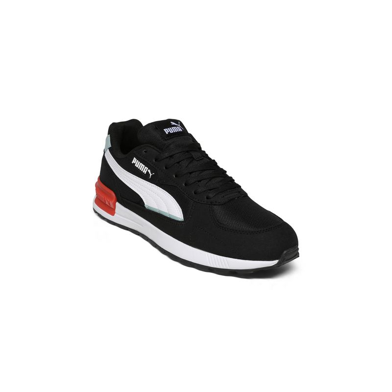 Puma Unisex Black Graviton Progressive Sneakers (UK 8)