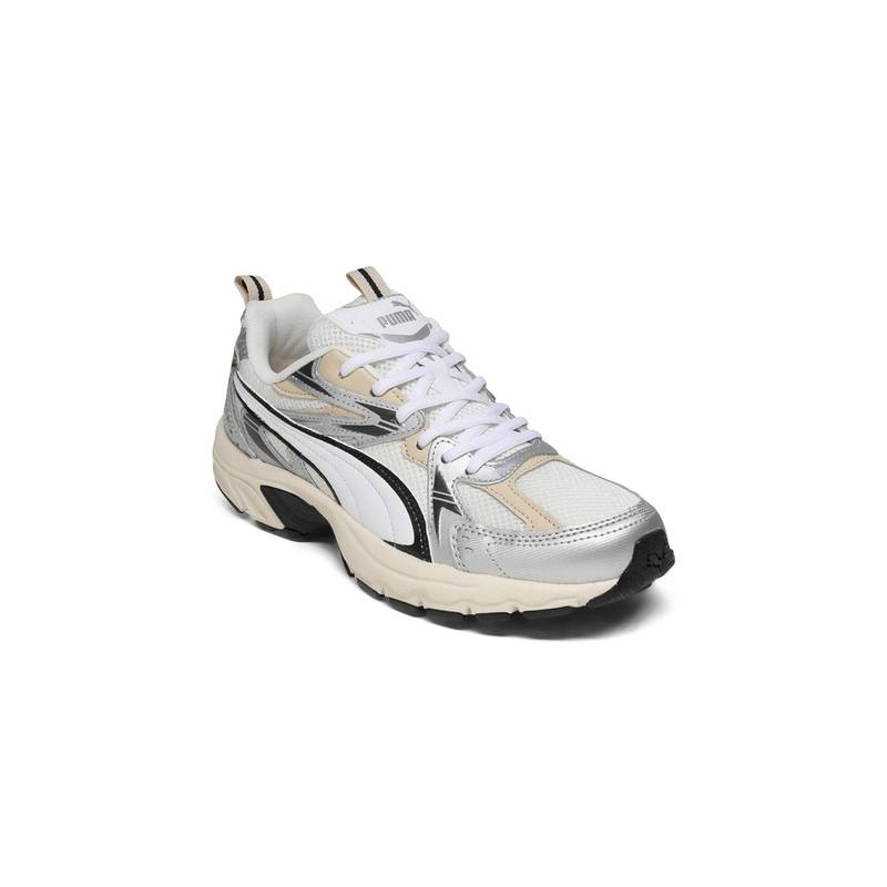 Puma Unisex Silver Milenio Tech Everyday Comfort Sneakers (UK 6)