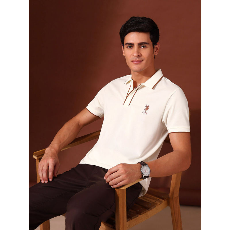 U.S. POLO ASSN. Association Men's Slim Fit Work and Wander Polo T-shirt (3XL)