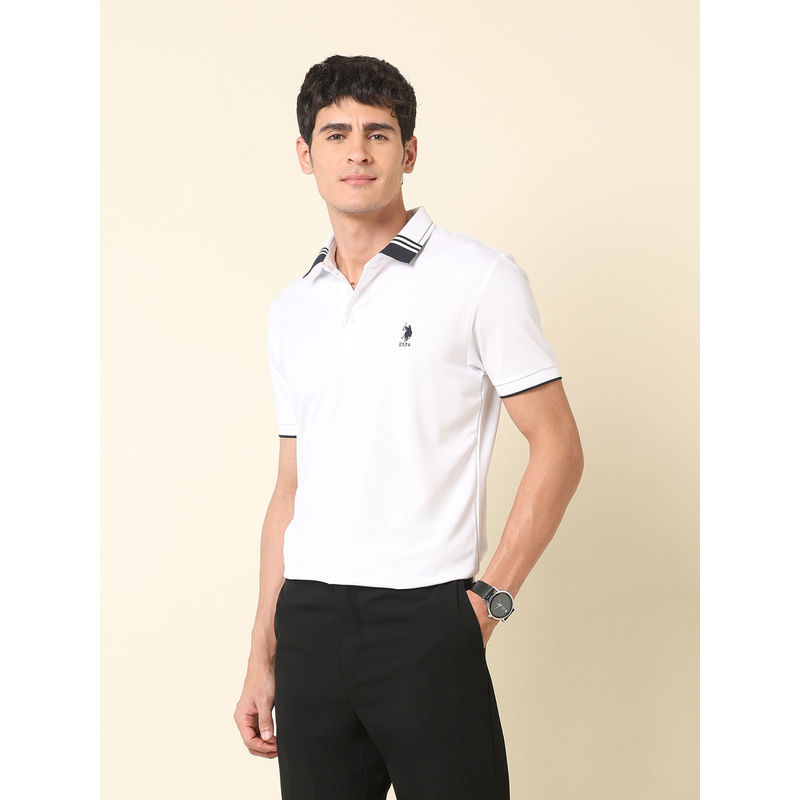 U.S. POLO ASSN. Association Men's Solid Gentleman's Club Polo T-shirt (XL)