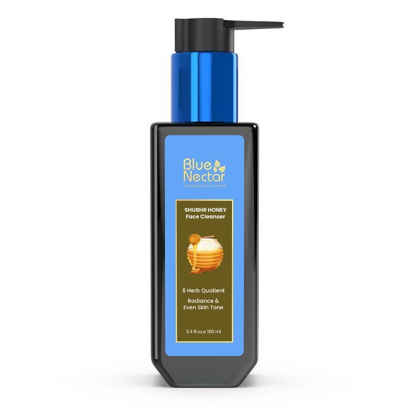Blue Nectar Tan Removal Face Wash for Glowing Skin