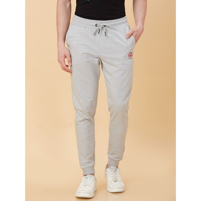 organic cotton trackpants in gray