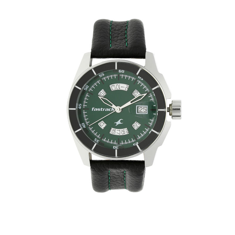 Fastrack green strap watch sales