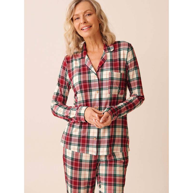 La Vie En Rose Red Polyester Shirt (M)