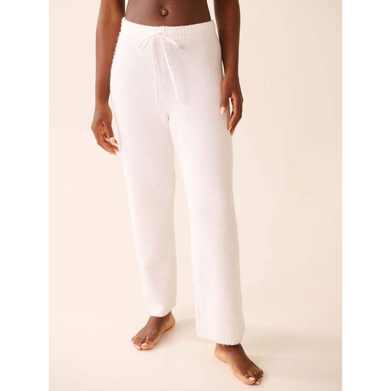 La Vie En Rose White Acrylic Blend Pyjama (S)
