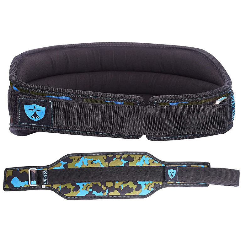 Buy Xtrim 4 Inches Unisex Weightlifting Gym Belt With Pu Foam Padded