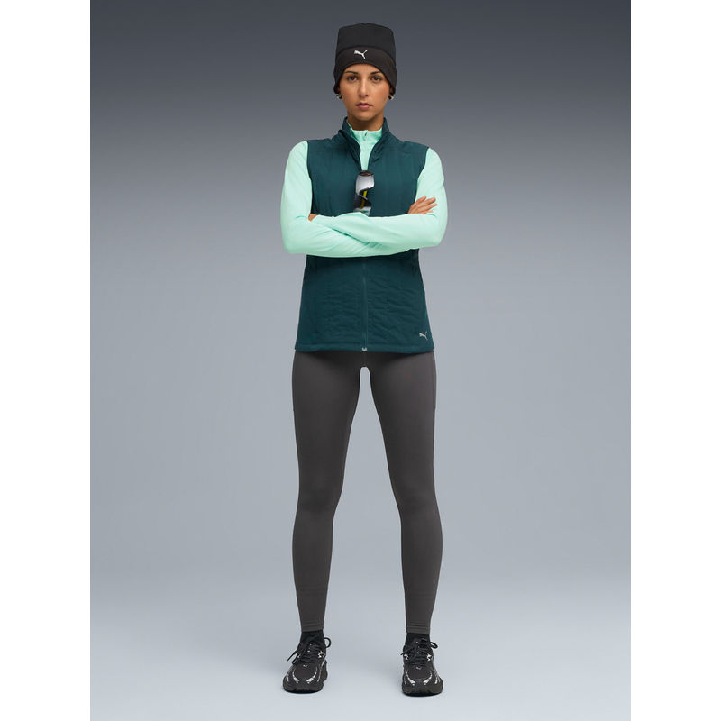 Puma Women Green Run Cloudspun Vest (XS)