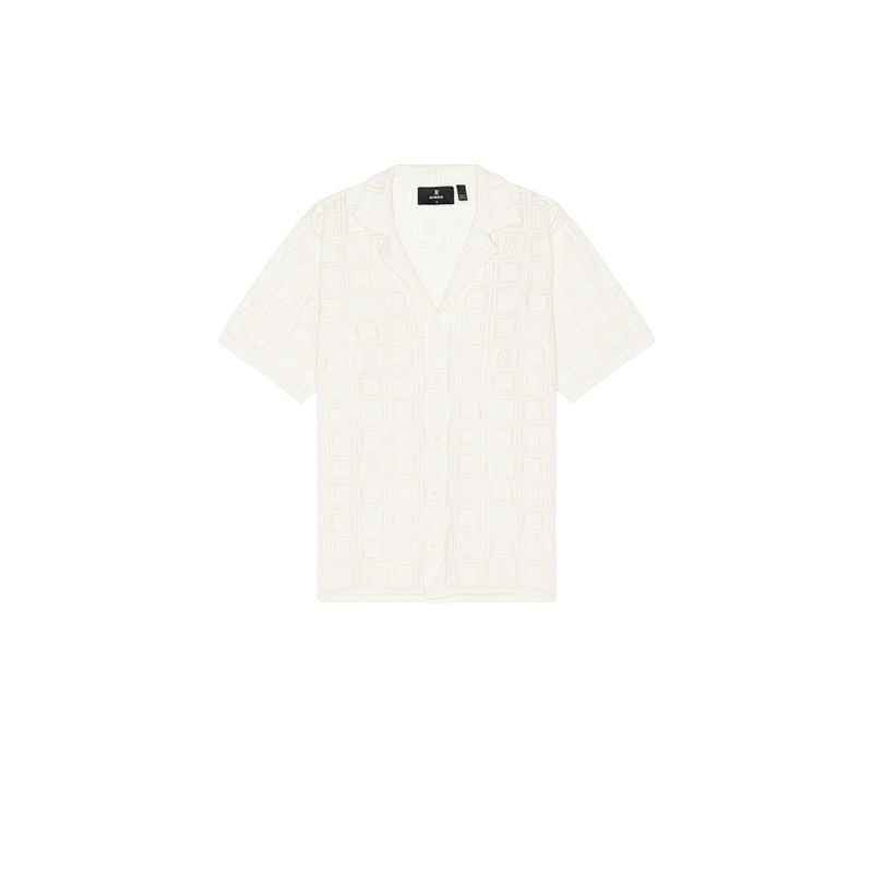 REPRESENT Lace Knit Shirt (S)