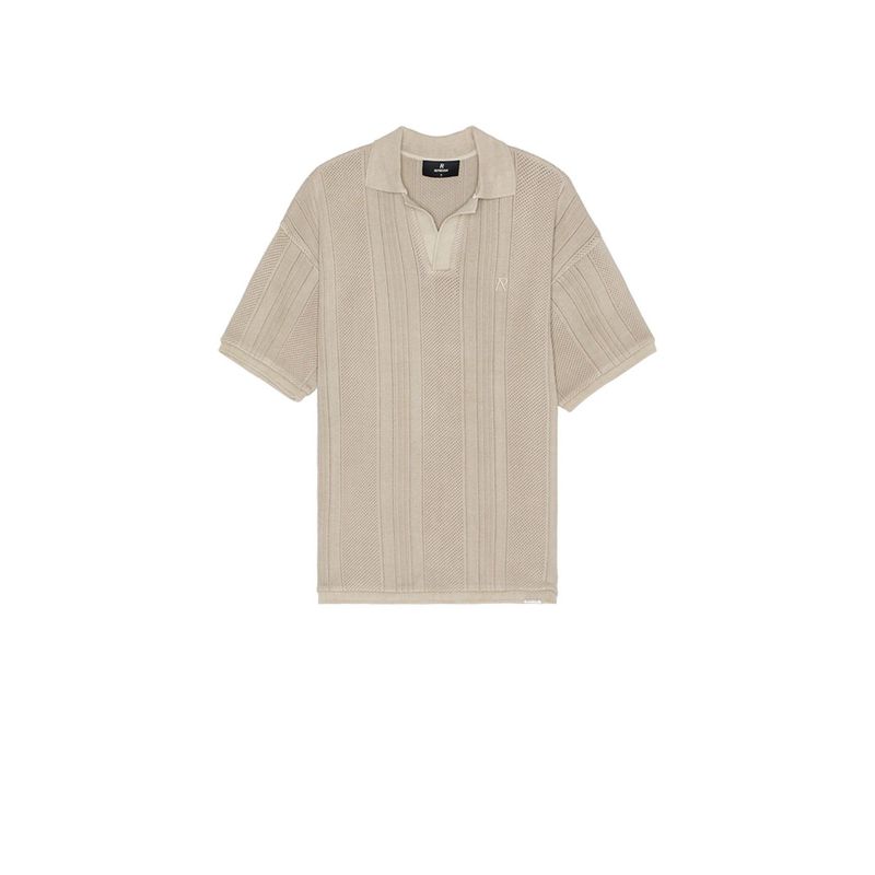 REPRESENT Open Stitch Polo (S)