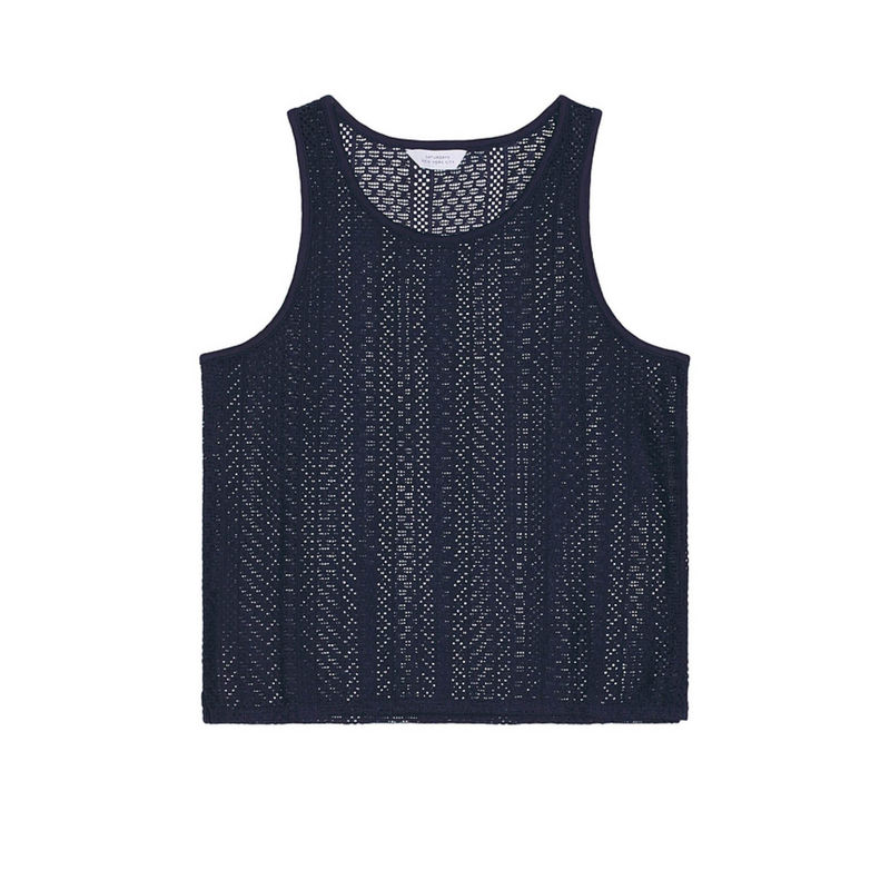 SATURDAYS NYC Gabriel Cotton Lace Tank (L)