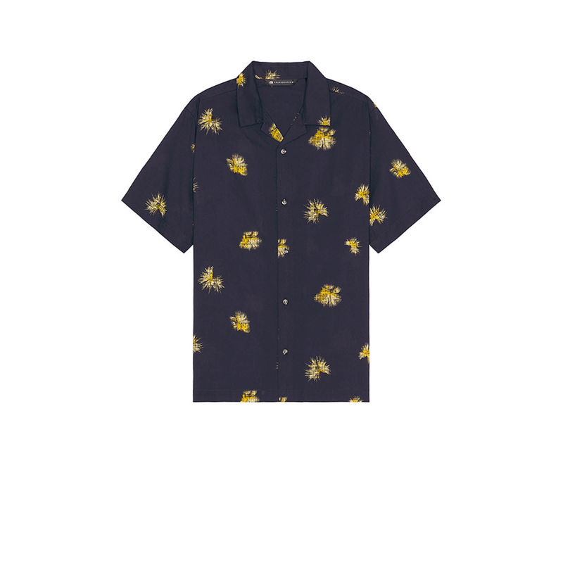 TravisMathew Casino Holiday Button Down Shirt (L)