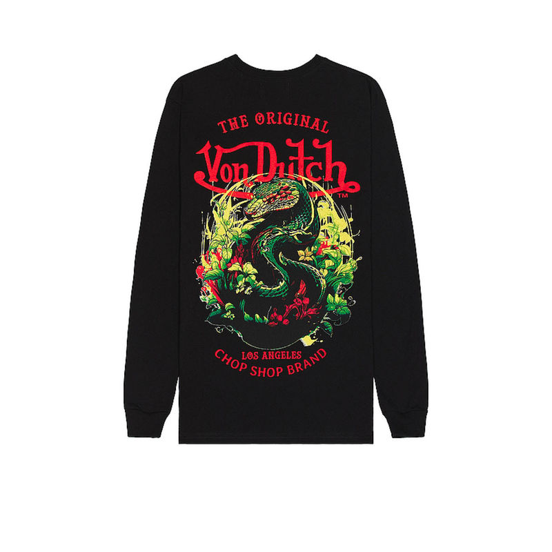 Von Dutch Snake Graphic Long Sleeve Tee (S)