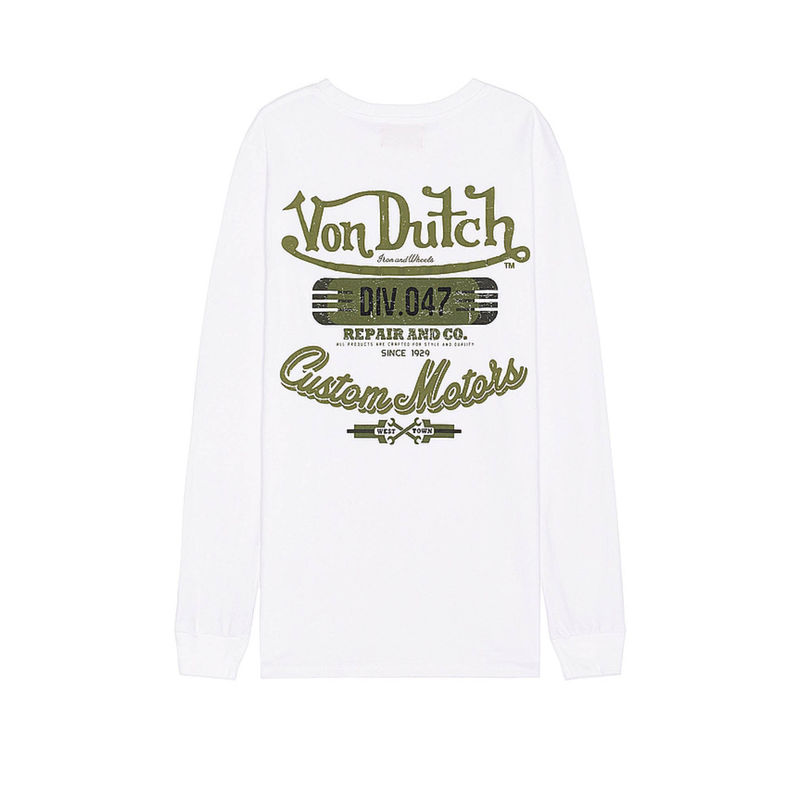 Von Dutch Custom Motors Graphic Long Sleeve Tee (S)