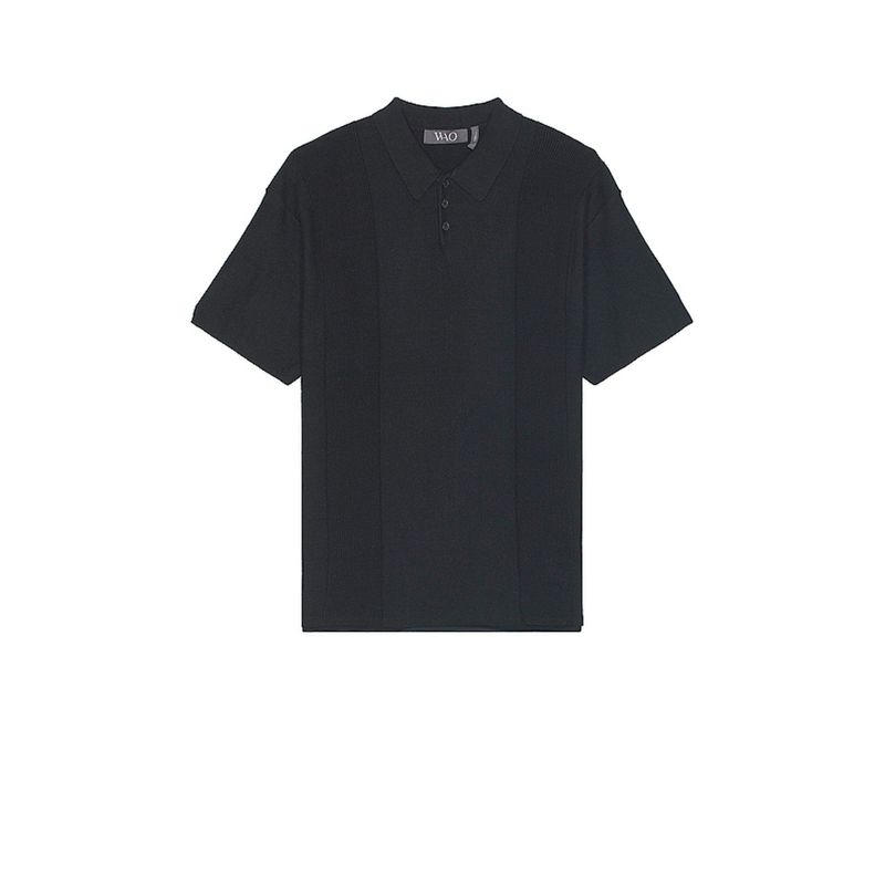 Buy WAO Short Sleeve Knit Polo Online