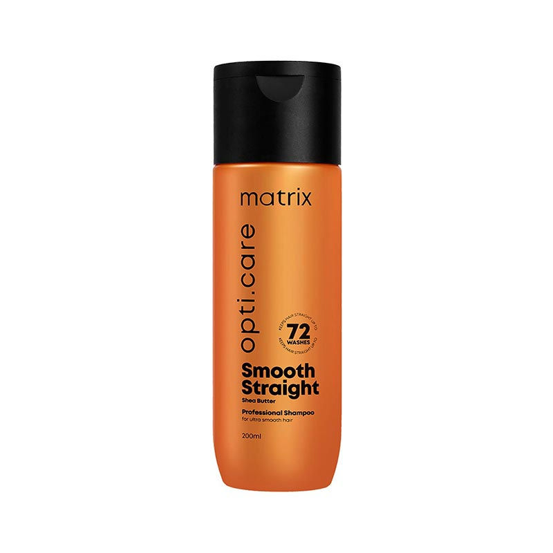Matrix Opti.Care Professional Shampoo for Frizzy Hair with Shea Butter, Upto 4 Days Frizz Control