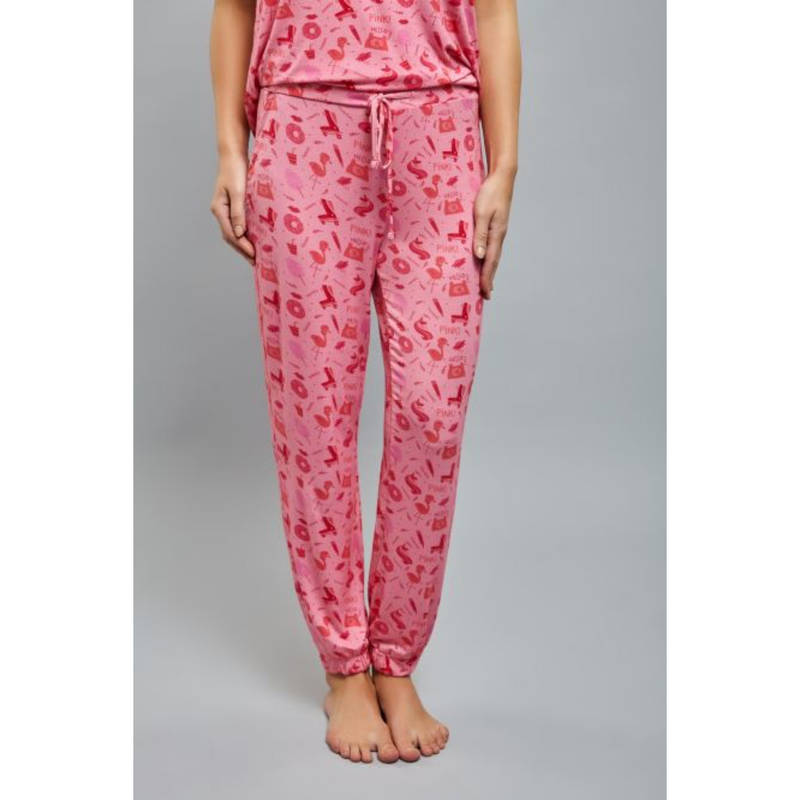 NeceSera Be Pink Cuffed Bottom Pyjama (S)