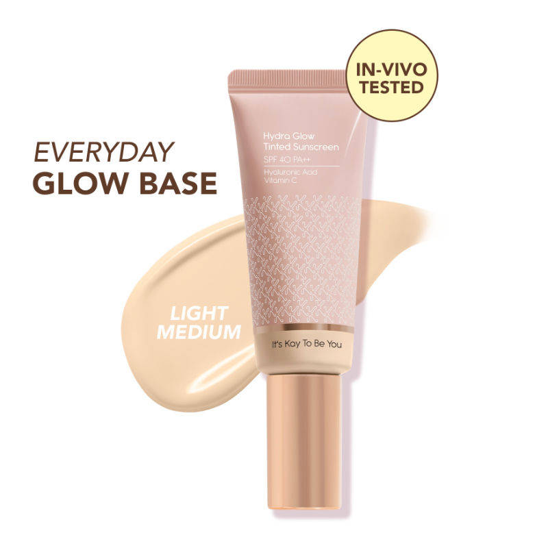 Kay Beauty Hydra Glow Tinted Sunscreen - Light Medium