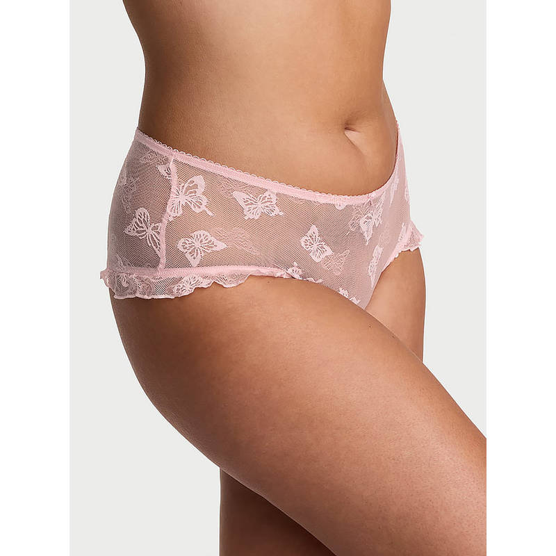 Victoria's Secret Pink Self Design Polyamide Regular Brief (S)