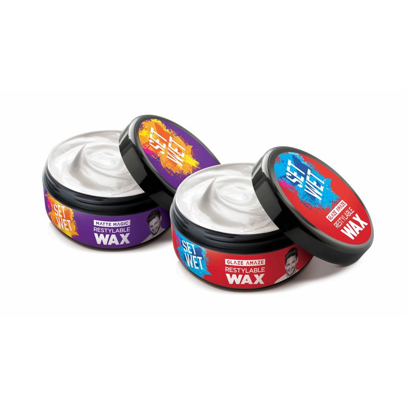 Buy Set Wet Hair Wax Glaze Amaze At Nykaaman Com