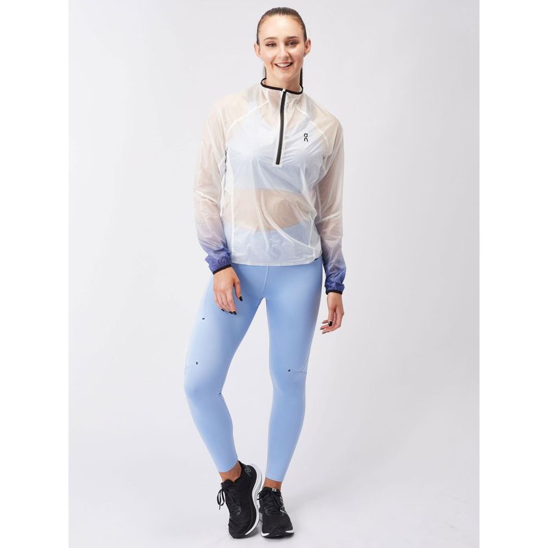 On Women Sky Blue Polyamide Elastane Sports Tight (S)
