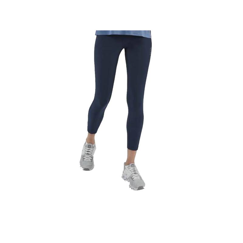 On Women Navy Polyamide Elastane Sports Tight (S)