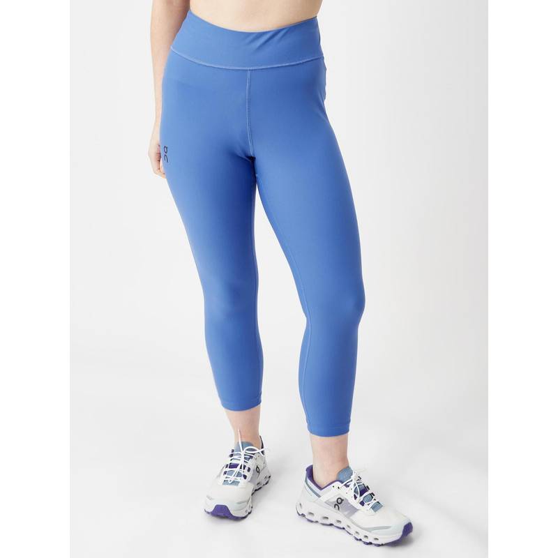 On Women Blue Polyamide Elastane Sports Tight (M)