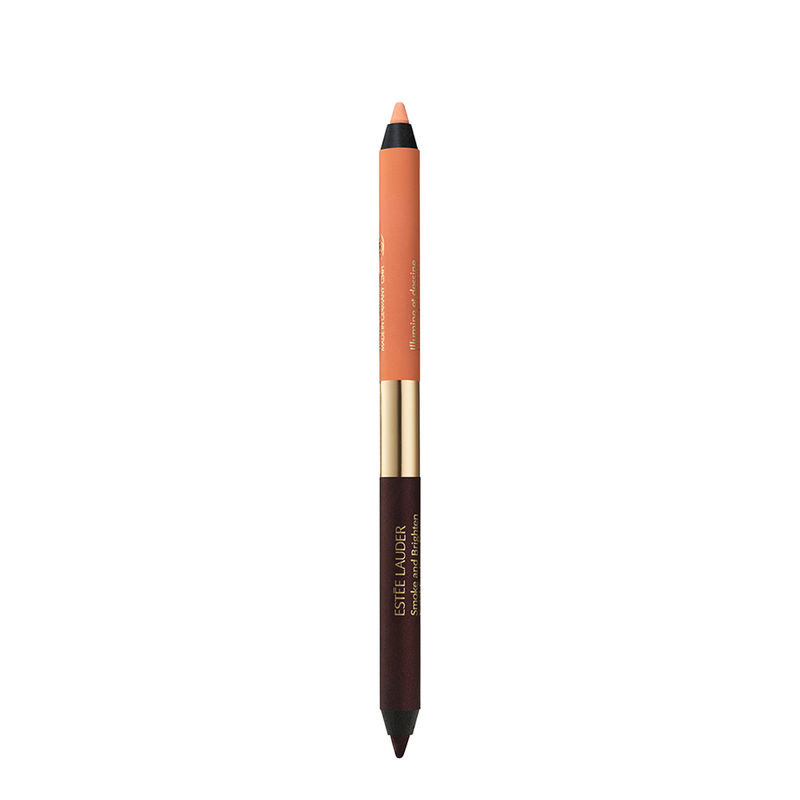 Estee Lauder Smoke & Brighten Kajal Eyeliner Duo - Bordeaux And Ivory