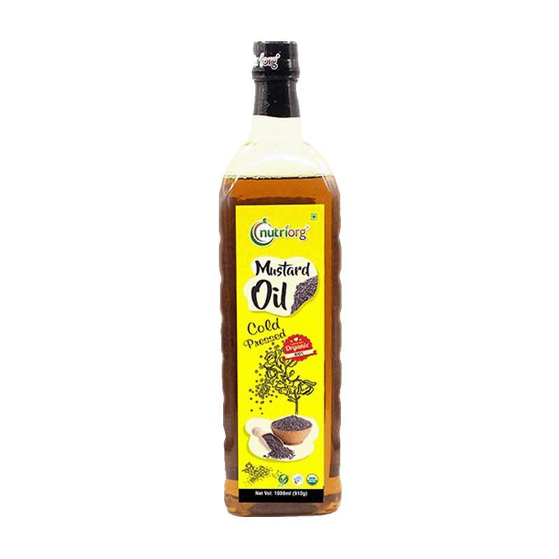 Nutriorg Certified Organic Mustard Oil