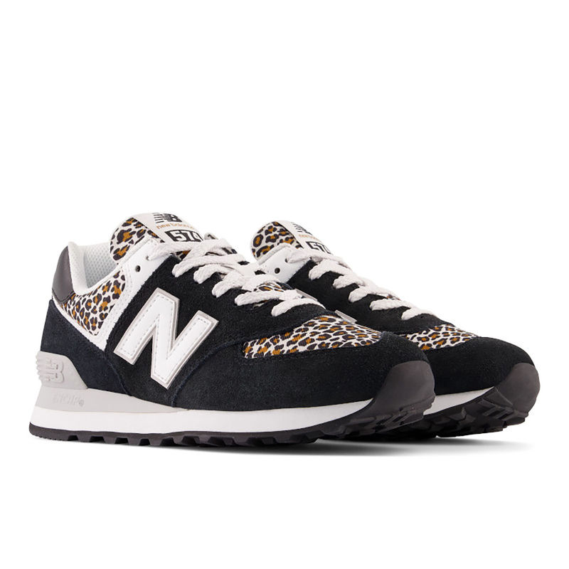 New Balance Women WL574BI2 Black Sneakers (UK 5)