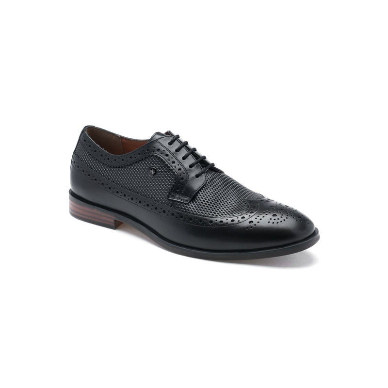 Arrow Mens DENISE 2.0 Lace Up Brogues Shoes - Black (UK 10)