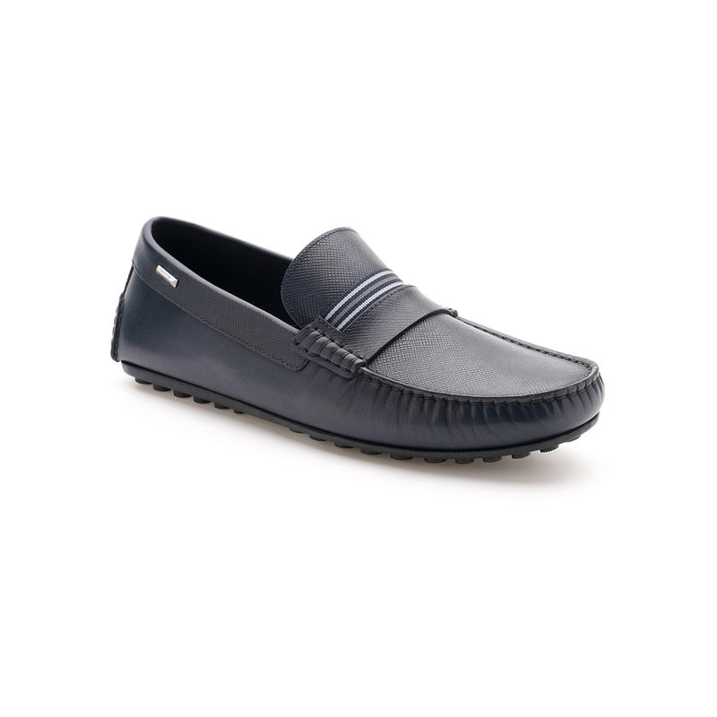 Arrow Mens AUDIENT Driving Loafers - Navy Blue (UK 8)