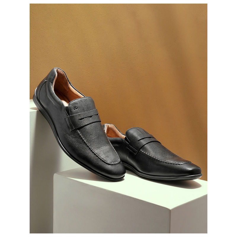 Arrow Mens DIVINE 2.0 Slip On Loafers - Black (UK 9)